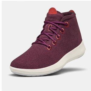 ALLBIRDS Women’s Wool Runner-up Mizzles in Medjool (Burgandy) Size 8